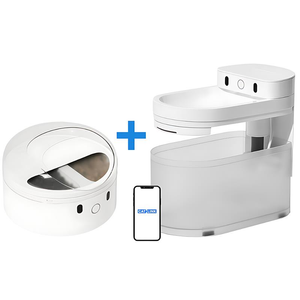 Inteligentna fontanna/poidło dla psa i kota Catlink Pure 3 + CatLink F03 Standard