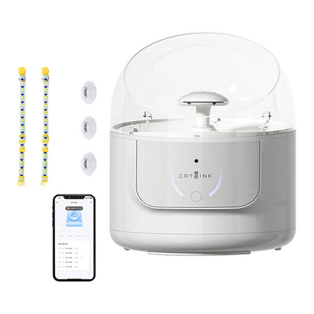 Inteligentna fontanna/poidło dla psa i kota Catlink Pure + Filtry wymienne do fontanny